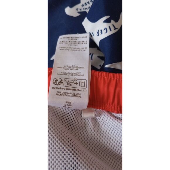 Mini Boden Boy's Size 8-9 Years Swim Trunks - Picture 6 of 8